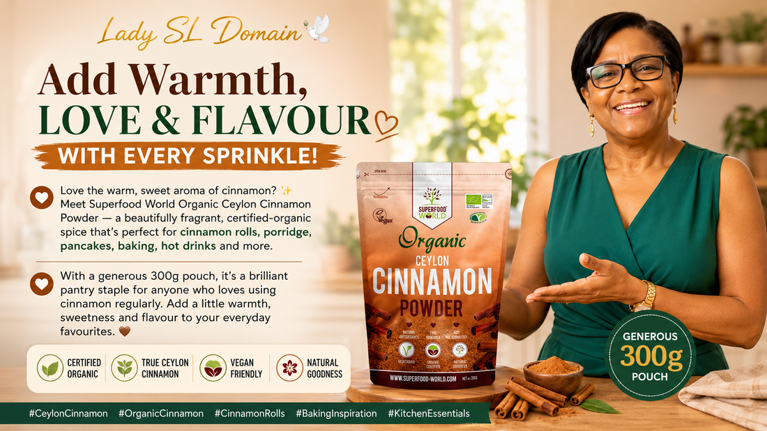 Superfood World Organic Ceylon Cinnamon Powder Review: Is This True Ceylon Cinnamon Worth Buying?