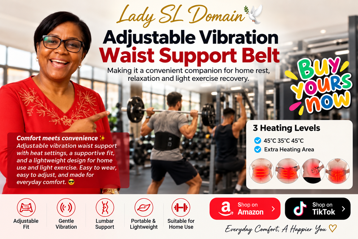 Cordless Lower Back Massager with Heat &amp; Vibration: Everyday Comfort at Home