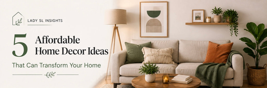 5 Affordable Home Decor Ideas That Can Transform Your Home